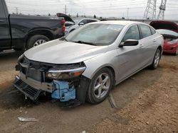 Chevrolet Malibu ls salvage cars for sale: 2016 Chevrolet Malibu LS