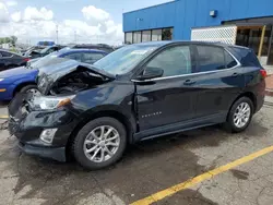 Salvage cars for sale from Copart Woodhaven, MI: 2019 Chevrolet Equinox LT