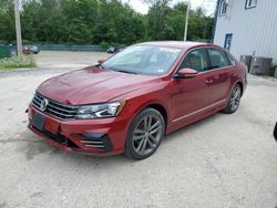 Salvage cars for sale at Candia, NH auction: 2016 Volkswagen Passat S