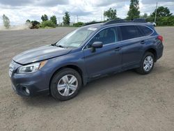 Salvage cars for sale at Montreal Est, QC auction: 2016 Subaru Outback 2.5I