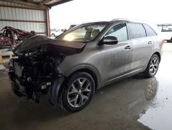 Salvage cars for sale from Copart Houston, TX: 2016 KIA Sorento SX