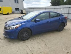 Salvage cars for sale at Windsor, NJ auction: 2017 KIA Forte LX