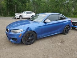 Salvage cars for sale at Bowmanville, ON auction: 2017 BMW M240XI