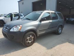 Honda salvage cars for sale: 2006 Honda CR-V LX