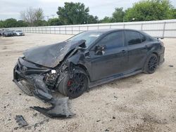 Salvage cars for sale at San Antonio, TX auction: 2022 Toyota Camry TRD