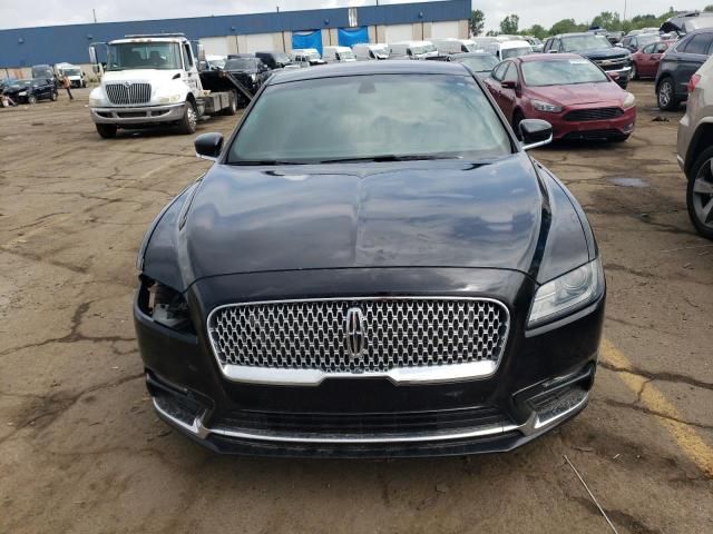 2017 Lincoln Continental Premiere