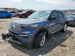 Salvage SUVs for sale at auction: 2021 Ford Explorer Platinum