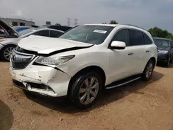 Acura salvage cars for sale: 2014 Acura MDX Advance