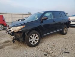 Toyota Vehiculos salvage en venta: 2013 Toyota Highlander Base