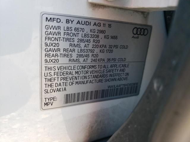 2017 Audi Q7 Premium Plus