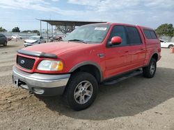 Salvage cars for sale at San Diego, CA auction: 2003 Ford F150 Supercrew