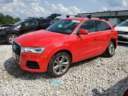 Salvage cars for sale at Wayland, MI auction: 2016 Audi Q3 Premium Plus