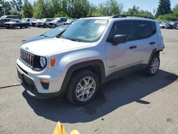 Jeep salvage cars for sale: 2021 Jeep Renegade Sport