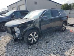 Salvage cars for sale at Wayland, MI auction: 2021 Chevrolet Traverse LT