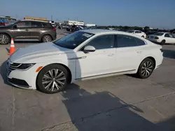 Salvage cars for sale at Grand Prairie, TX auction: 2020 Volkswagen Arteon SE