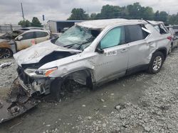 Chevrolet salvage cars for sale: 2021 Chevrolet Traverse LS