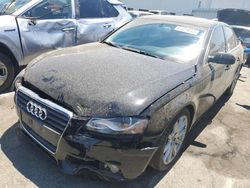 Salvage cars for sale at Vallejo, CA auction: 2010 Audi A4 Premium Plus