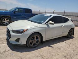 Salvage cars for sale at Andrews, TX auction: 2019 Hyundai Veloster Base