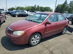 KIA salvage cars for sale: 2006 KIA Spectra LX