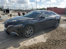 Vehiculos salvage en venta de Copart Homestead, FL: 2017 Mazda 6 Grand Touring