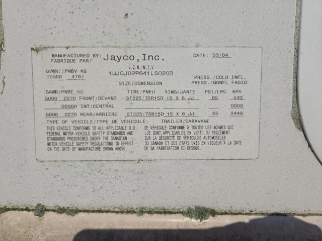 2004 Jayco Travel Trailer