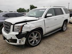 Salvage cars for sale from Copart Los Angeles, CA: 2017 GMC Yukon SLT