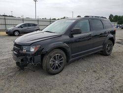 Salvage cars for sale at Lumberton, NC auction: 2018 Dodge Journey SE