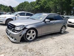 Mercedes-Benz salvage cars for sale: 2010 Mercedes-Benz C 300 4matic