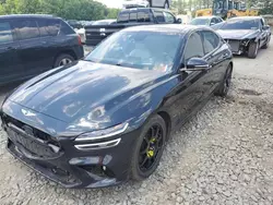 Salvage cars for sale from Copart Windsor, NJ: 2022 Genesis G70 Base