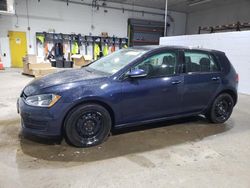 Salvage cars for sale at Candia, NH auction: 2017 Volkswagen Golf S