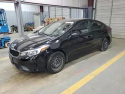 Salvage cars for sale at Mocksville, NC auction: 2018 KIA Forte LX