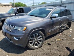 Jeep salvage cars for sale: 2018 Jeep Grand Cherokee Overland