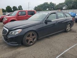 Mercedes-Benz salvage cars for sale: 2014 Mercedes-Benz E 350 4matic Wagon