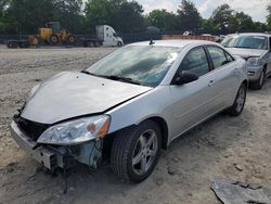 Pontiac salvage cars for sale: 2009 Pontiac G6 GT