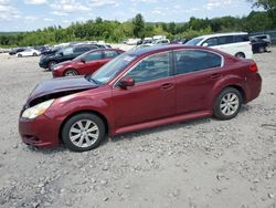 Subaru Legacy 2.5i Premium salvage cars for sale: 2011 Subaru Legacy 2.5I Premium