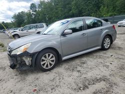 Salvage cars for sale at Candia, NH auction: 2011 Subaru Legacy 2.5I Premium