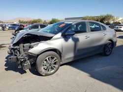 Salvage cars for sale at Las Vegas, NV auction: 2022 KIA Forte FE