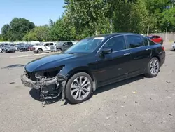 Honda salvage cars for sale: 2015 Honda Accord Sport