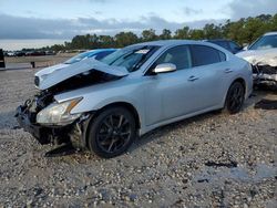 Salvage cars for sale at Houston, TX auction: 2012 Nissan Maxima S