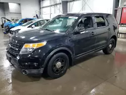 Salvage cars for sale at Ham Lake, MN auction: 2015 Ford Explorer Police Interceptor