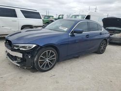 Salvage cars for sale at Haslet, TX auction: 2019 BMW 330I