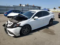 Salvage cars for sale from Copart Bakersfield, CA: 2022 Toyota Camry SE