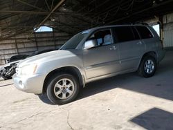 Salvage cars for sale at Phoenix, AZ auction: 2002 Toyota Highlander Limited
