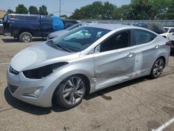 Salvage cars for sale at Moraine, OH auction: 2014 Hyundai Elantra SE