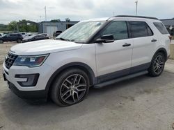 Salvage cars for sale at Lebanon, TN auction: 2017 Ford Explorer Sport