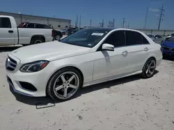 Salvage cars for sale at Haslet, TX auction: 2016 Mercedes-Benz E 350