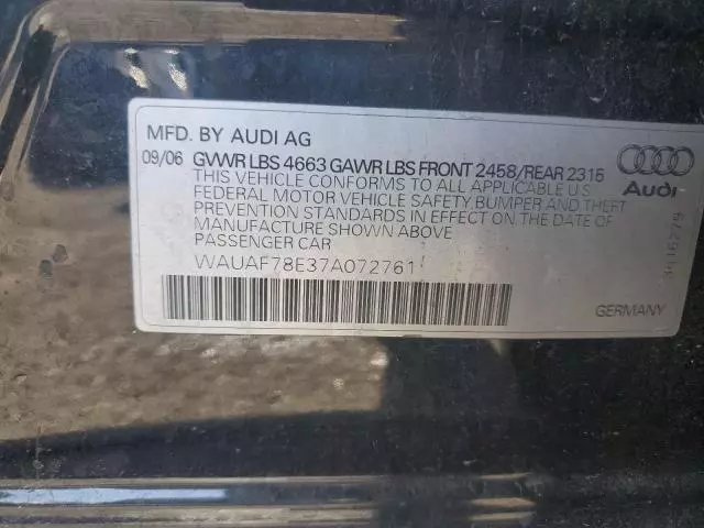 2007 Audi A4 2