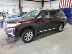 Salvage cars for sale at Billings, MT auction: 2013 Toyota Highlander Base