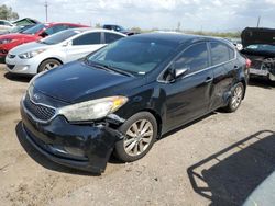 Salvage cars for sale at Tucson, AZ auction: 2015 KIA Forte EX