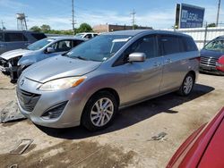 Salvage cars for sale at Chicago Heights, IL auction: 2012 Mazda 5